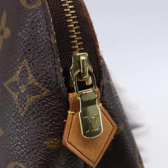 LOUIS VUITTON Monogram Pochette Cosmetic PM Cosmetic Pouch M47515 LV Auth BA8070 - Picture 8 of 16